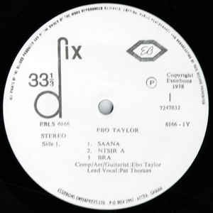 Ebo Taylor : Ebo Taylor | LP / 33T  |  Afro / Funk / Latin
