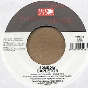 Capleton : Some Day | Single / 7inch / 45T  |  Dancehall / Nu-roots
