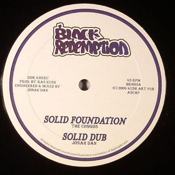 Congos : Solid Fondation | Maxis / 12inch / 10inch  |  Dancehall / Nu-roots