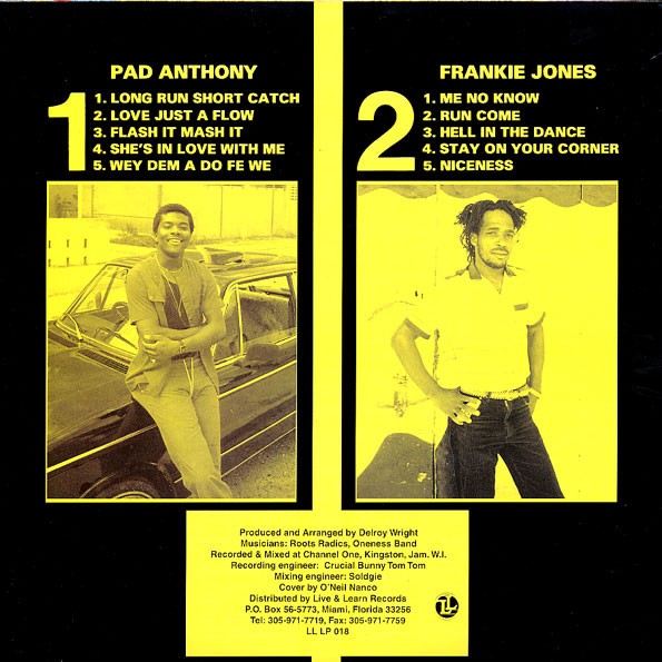 Pad Anthony & Frankie Jones : Hell In The Dance | LP / 33T  |  Oldies / Classics
