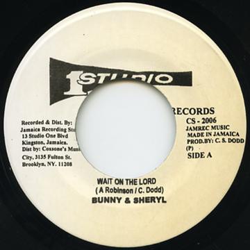 Bunny & Sheryl : Wait On The Lord | Single / 7inch / 45T  |  Oldies / Classics