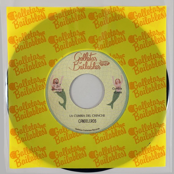 Candeleros : La Cumbia Del Chinche | Single / 7inch / 45T  |  Afro / Funk / Latin