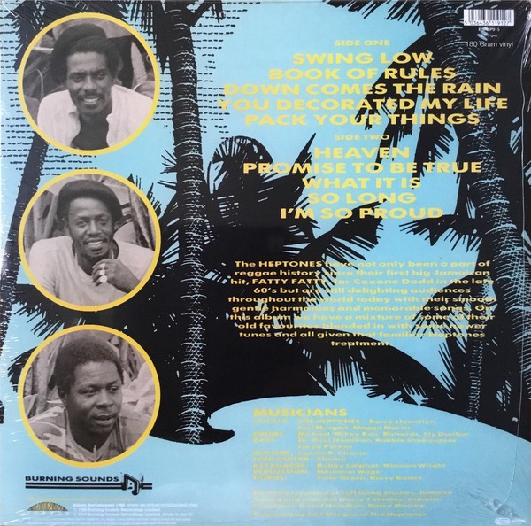 The Heptones : Swing Low The Heptones : Swing Low | LP / 33T  |  Oldies / Classics