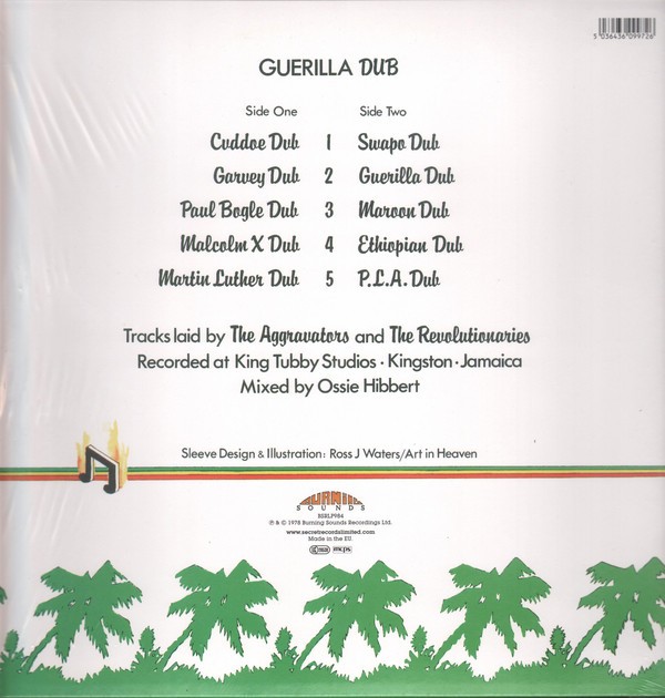 The Aggrovators And The Revolutionaries : Guerilla Dub The Aggrovators And The Revolutionaries : Guerilla Dub | LP / 33T  |  Oldies / Classics