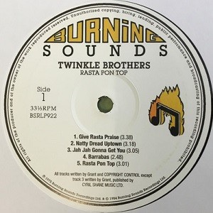 Twinkle Brothers : Rasta Pon Top Twinkle Brothers : Rasta Pon Top | LP / 33T  |  Oldies / Classics