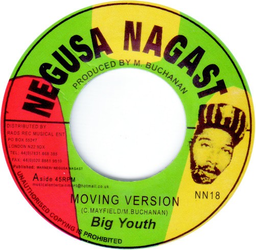 Big Youth : Moving Version | Single / 7inch / 45T  |  Oldies / Classics