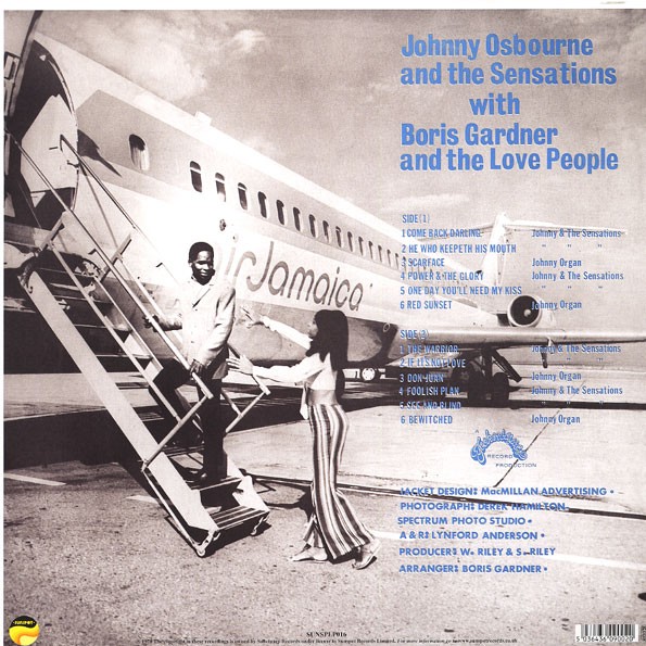 Johnny Osbourne & The Sensations : Come Back Darling Johnny Osbourne & The Sensations : Come Back Darling | LP / 33T | Oldies / Classics