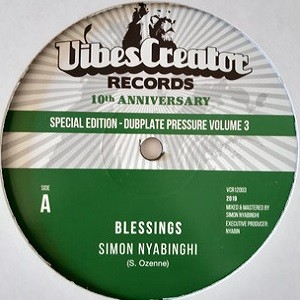 Simon Nyabinghi : Blessings | Maxis / 12inch / 10inch  |  UK