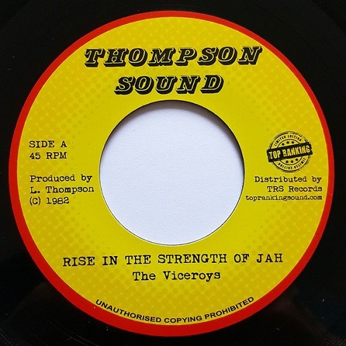 The Viceroys : Rise In The Strength Of Jah | Single / 7inch / 45T  |  Oldies / Classics