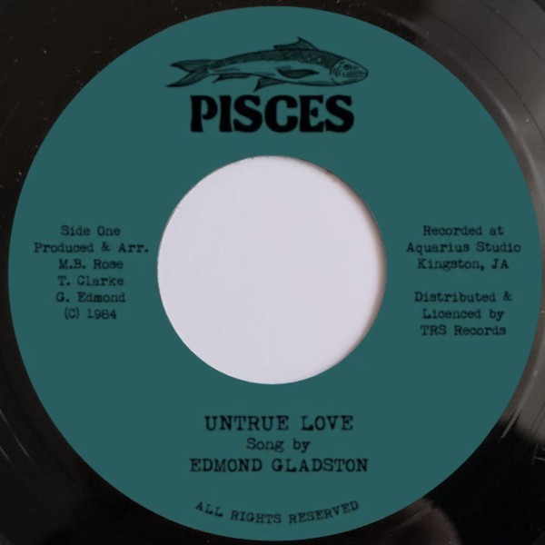 Edmond Gladston : Untrue Love | Single / 7inch / 45T  |  Oldies / Classics