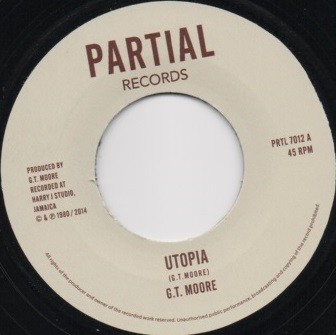 G.t. Moore : Utopia | Single / 7inch / 45T  |  UK