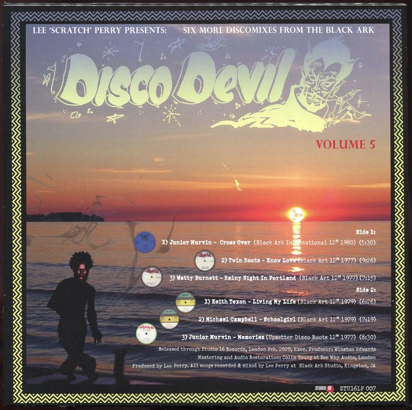 Lee Perry : Disco Devil Vol. 5 (6 More Classic Discomixes From The Black Ark Studio 1977-9) | LP / 33T  |  Oldies / Classics