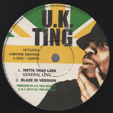 General Levy : Hotta Than Lava | Maxis / 12inch / 10inch  |  UK