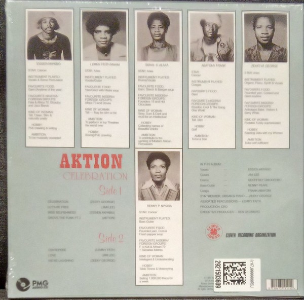 Aktion : Celebration | LP / 33T  |  Afro / Funk / Latin