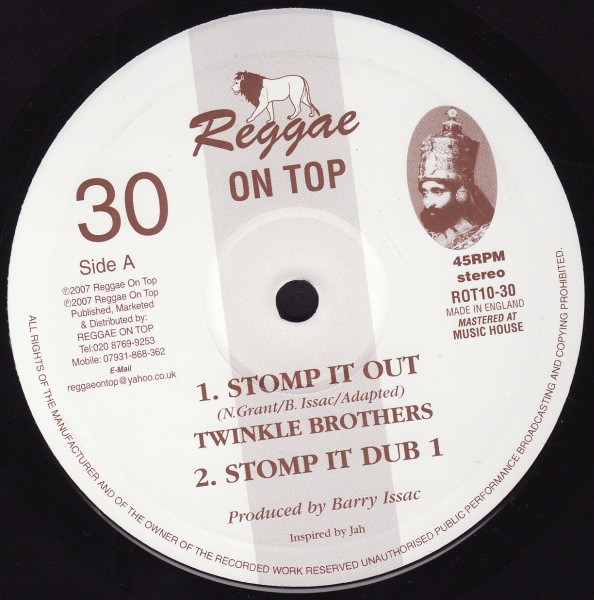 Twinkle Brothers : Stomp It Out | Maxis / 12inch / 10inch  |  UK
