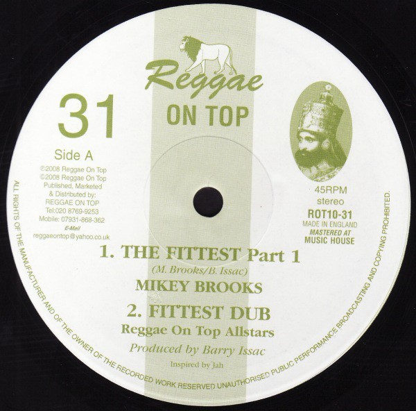 Mike Brooks : The Fittest Mike Brooks : The Fittest | Maxis / 12inch / 10inch | UK