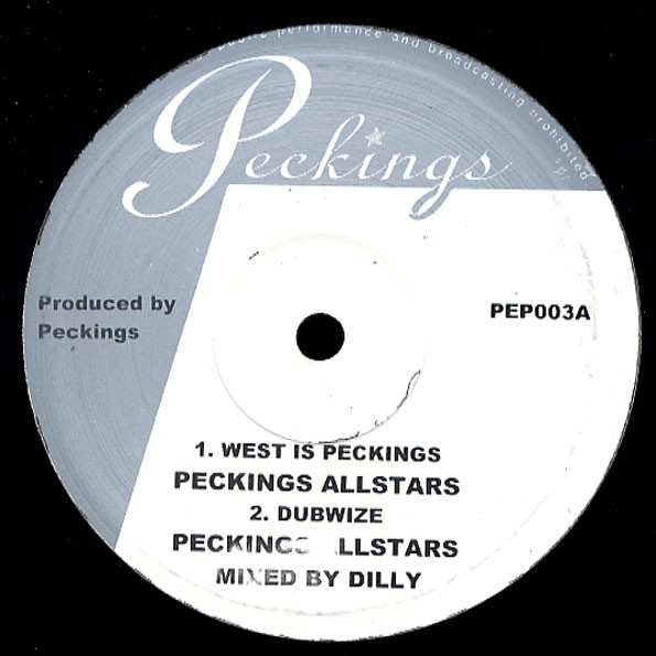 Peckings All Stars : West Is Peckings | Maxis / 12inch / 10inch  |  Dancehall / Nu-roots