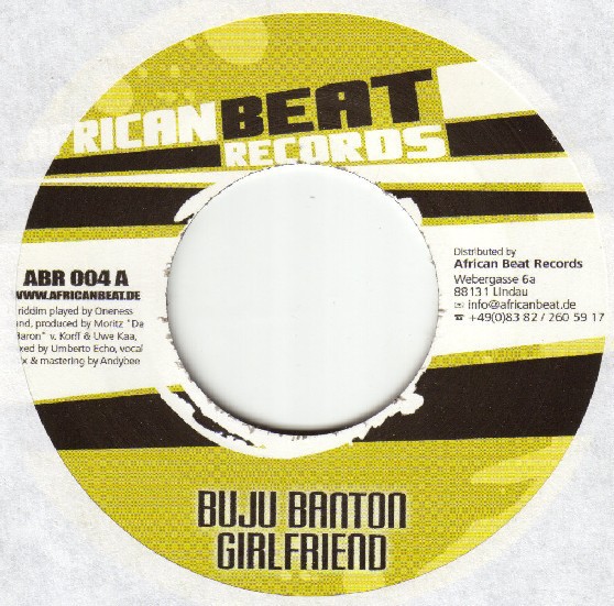 Buju Banton : Girlfriend | Single / 7inch / 45T  |  Dancehall / Nu-roots