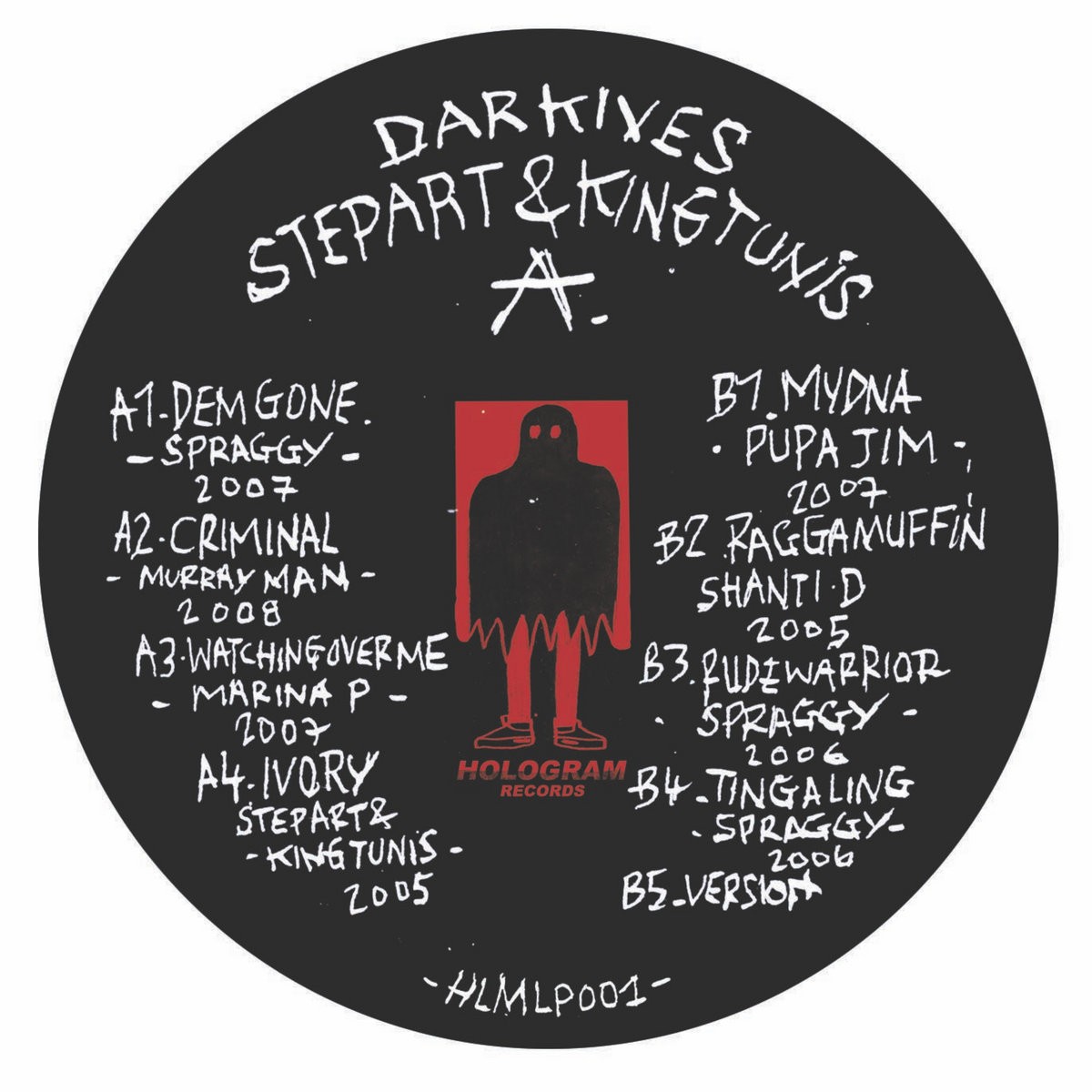 Stepart & King Tunis : Darkives | LP / 33T  |  UK