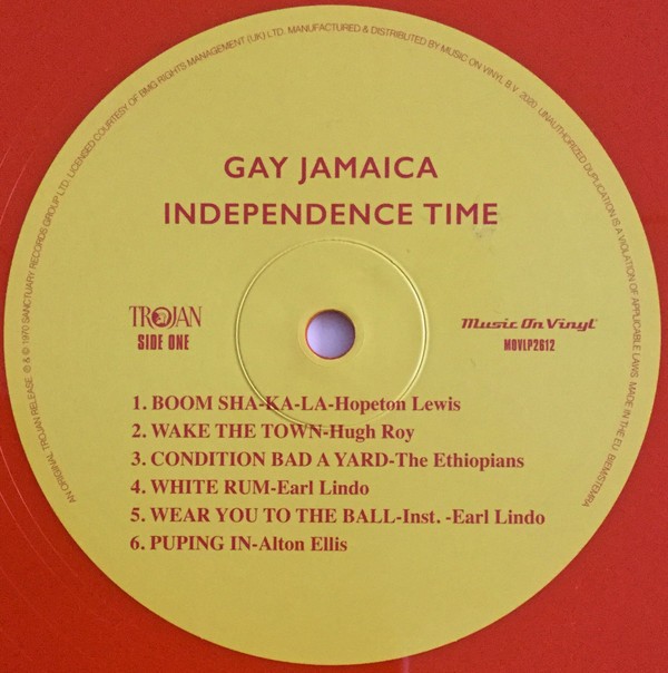 Various : Gay Jamaica Independence Time Various : Gay Jamaica Independence Time | LP / 33T  |  Oldies / Classics