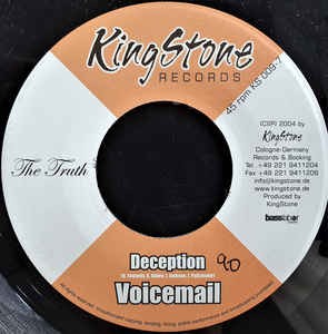 Voice Mail : Deception | Single / 7inch / 45T  |  Dancehall / Nu-roots