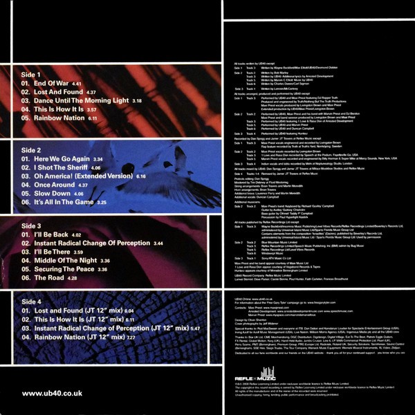 Ub 40 : Twenty Four Seven | LP / 33T  |  Dancehall / Nu-roots