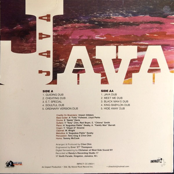 Impact All Stars : Java Java Java Java Dub | LP / 33T  |  Oldies / Classics
