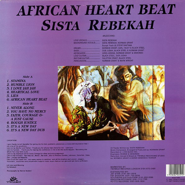 Sista Rebekah : African Heart Beat | LP / 33T  |  UK