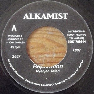 Nyanjah Tafari : Reparation | Single / 7inch / 45T  |  Dancehall / Nu-roots