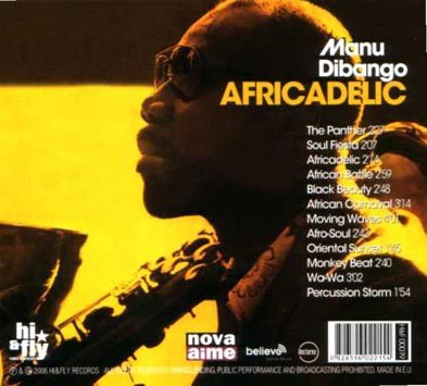 Manu Dibango : Africadelic | CD  |  Afro / Funk / Latin