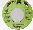 D'angel : Woman Power | Single / 7inch / 45T  |  Dancehall / Nu-roots