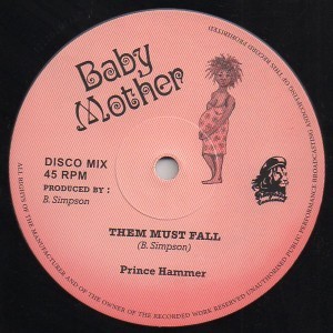 Prince Hammer : Them Must Fall | Maxis / 12inch / 10inch  |  Oldies / Classics