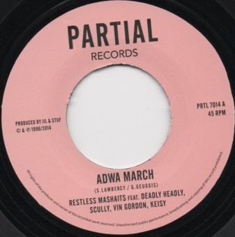 Restless Mashaits : Adwa March | Single / 7inch / 45T  |  UK