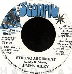 Jimmy Riley : Strong Argument | Single / 7inch / 45T  |  Oldies / Classics