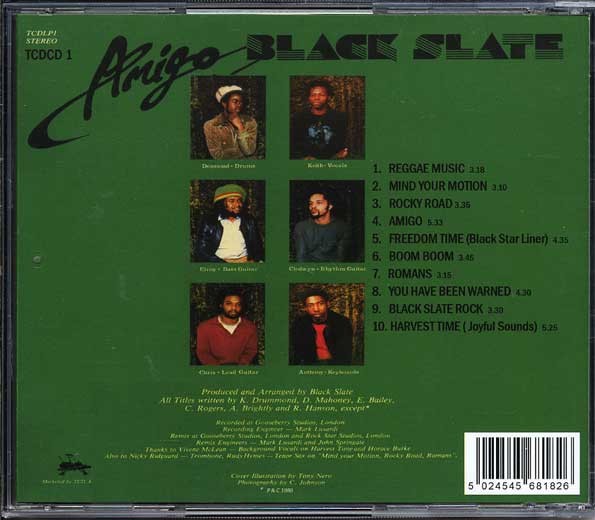 Black Slate : Amigo | CD  |  Oldies / Classics