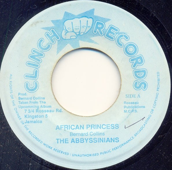 Abbyssinians : African Princess | Single / 7inch / 45T  |  Oldies / Classics