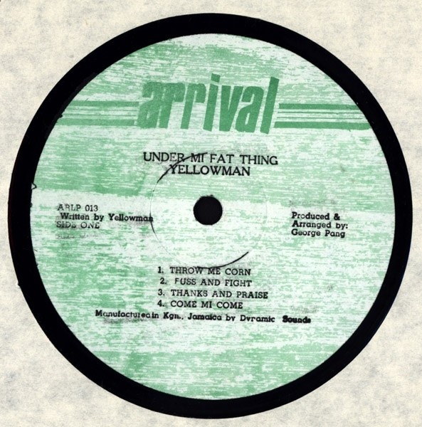 Yellowman : Under Mi Fat Thing | LP / 33T  |  Oldies / Classics