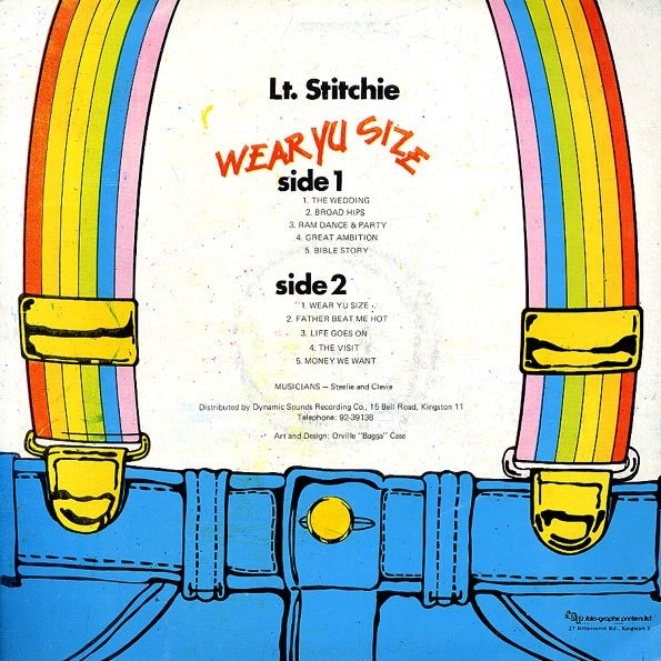 Lt Stitchie : Wear Yu Size Lt Stitchie : Wear Yu Size | LP / 33T | Oldies / Classics
