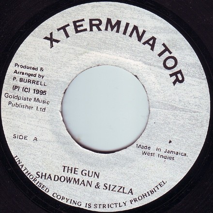 Shadowman &  Sizzla : The Gun | Single / 7inch / 45T  |  Oldies / Classics