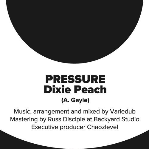 Dixie Peach : Pressure Play | Single / 7inch / 45T  |  UK