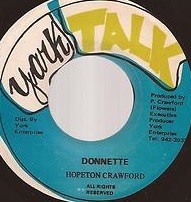 Hopeton Crawford : Donette | Single / 7inch / 45T  |  Oldies / Classics