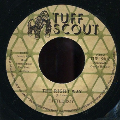 Little Roy : The Right Way | Single / 7inch / 45T  |  Dancehall / Nu-roots