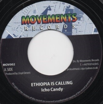 Icho Candy : Ethiopia Is Calling | Single / 7inch / 45T  |  UK