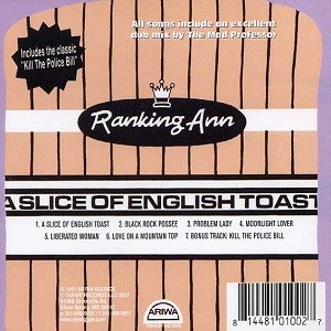Ranking Ann : Slice Of English Toast Ranking Ann : Slice Of English Toast | LP / 33T | UK