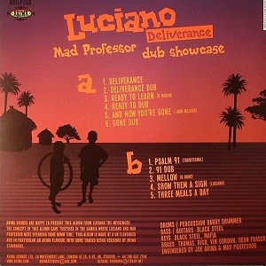Luciano : Deliverance Mad Professor Dub Showcase | LP / 33T  |  UK