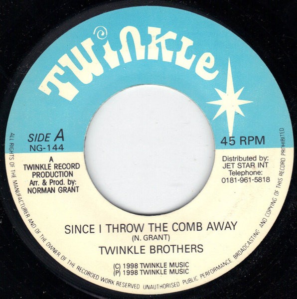 Twinkle Brothers : Since I Throw The Comb Away | Single / 7inch / 45T  |  UK