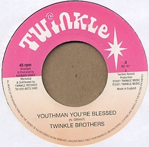 Twinkle Brothers : Youthman You're Blessed | Single / 7inch / 45T  |  UK