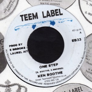 Ken Boothe : One Step | Single / 7inch / 45T  |  Dancehall / Nu-roots