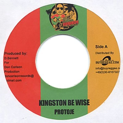 Protoje : Kingston Be Wise (original Mix) | Single / 7inch / 45T  |  Dancehall / Nu-roots