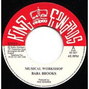 Baba Brooks : Musical Work Shop | Single / 7inch / 45T  |  Oldies / Classics